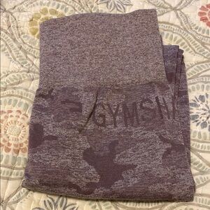 Gymshark Heathered Purple Leggings